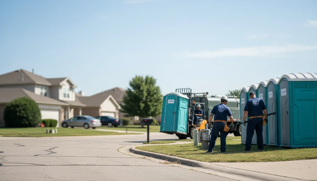 Porta Potty Rental in Bowlegs, OK near me